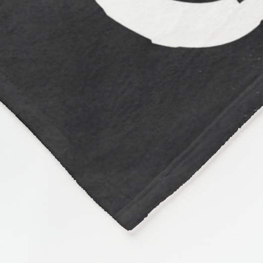 Couverture Polaire M. Mustache marié récemment Groom Honeymoon hubby (Coin)