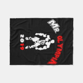 Couverture Polaire M. Olympia 2019 Salle De Fitness Bodybuilding (Devant (Horizontal))