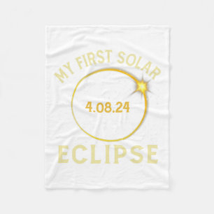 Couverture Polaire Ma première éclipse solaire totale 8 avril Enfant