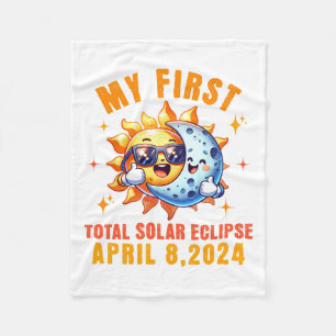 Couverture Polaire Ma première éclipse solaire totale 8 avril Enfant