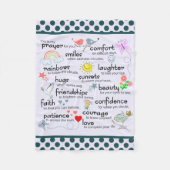 Couverture Polaire Ma prière pour vous (Devant)