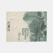 Couverture Polaire Ma vieille maison du Kentucky (Devant (Horizontal))