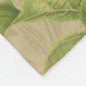 Couverture Polaire Macaw Blue Jaune Tropical Jungle Antique (Coin)