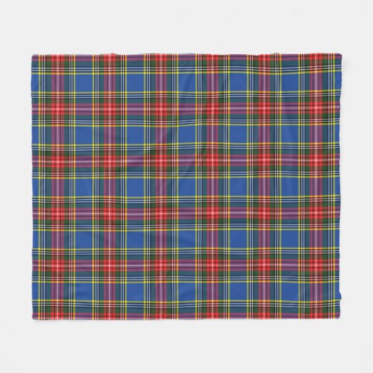 Couverture Polaire MacBeth Modern Plaid (Devant (Horizontal))