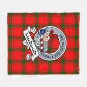 Couverture Polaire MacDonald de Sleat Macdonalds Of Sleat Clan Badge (Devant (Horizontal))