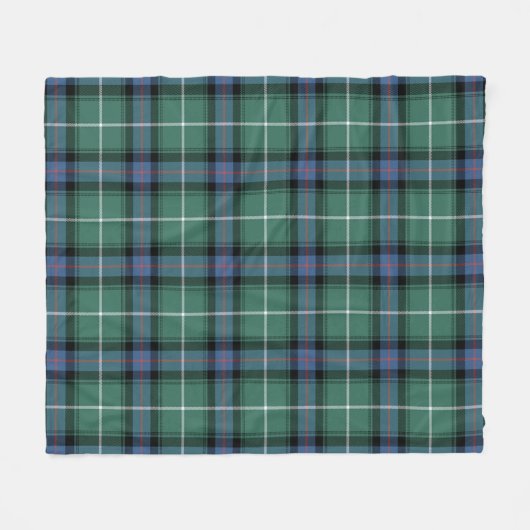 Couverture Polaire MacDonald Des Îles Chasse Ancien Plaid (Devant (Horizontal))