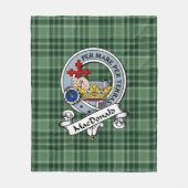 Couverture Polaire MacDonald Lord Des Îles Chasse Les Macdonalds De (Devant)