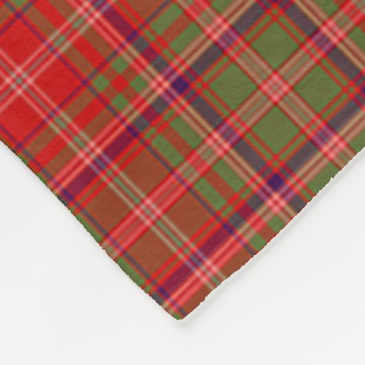 Couverture Polaire MacDougall Plaid (Coin)