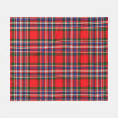 Couverture Polaire MacFarlane Carreaux Modernes (Devant (Horizontal))