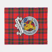 Couverture Polaire MacGillivray Moderne Clan Badge Tartan Plaid (Devant (Horizontal))