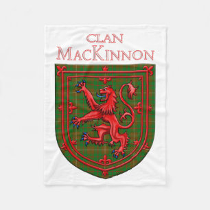 Couverture Polaire MacKinnon Chasse Tartan Scottish Plaid