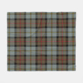Couverture Polaire MacLeod d'Harris Plaid Usé (Devant (Horizontal))