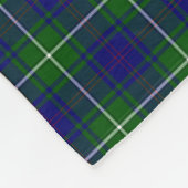 Couverture Polaire MacNeil bleu et vert Tartan Plaid (Coin)