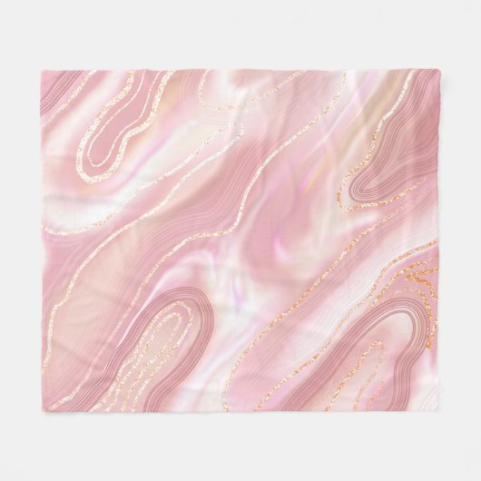 Couverture Polaire Macro de baies congelées - cerises douces, closeup (Devant (Horizontal))