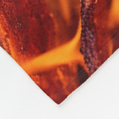 Couverture Polaire macro Flamme d'incendie (Coin)