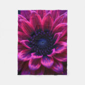 Couverture Polaire Macro Fuchsia Nebula (Devant)