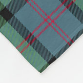 Couverture Polaire MacThomas Ancient Clan Badge Tartan Plaid (Coin)