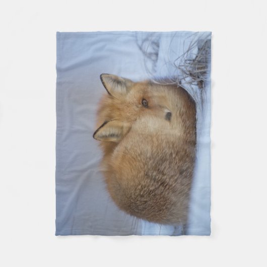 Couverture Polaire maculez la couverture, jet de renard, renard (Devant)