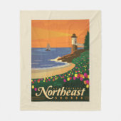 Couverture Polaire Macy's Flower Show | Nord-Est (Devant)