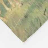 Couverture Polaire Madame d'église de moutons d'enfants de Fatima (Coin)