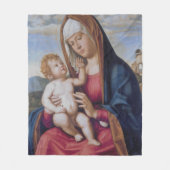 Couverture Polaire Madone et Enfant (Devant)