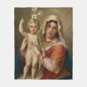 Couverture Polaire Madone et Enfant (Devant)