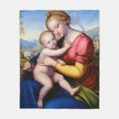 Couverture Polaire Madone et Enfant (Devant)