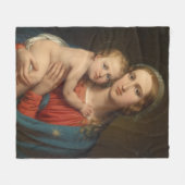 Couverture Polaire Madonna et l'enfant (Devant (Horizontal))