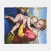 Couverture Polaire Madonna et l'enfant (Devant (Horizontal))
