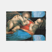 Couverture Polaire Madonna Litta, Leonardo da Vinci, 1490-1491 (Devant (Horizontal))