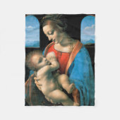 Couverture Polaire Madonna Litta, Leonardo da Vinci, 1490-1491 (Devant)