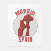 Couverture Polaire Madrid Espagne (Devant)