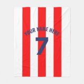 Couverture Polaire Madrid personnalisé (Devant)