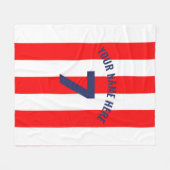 Couverture Polaire Madrid personnalisé (Devant (Horizontal))