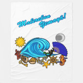 Couverture Polaire Maferefun Yemaya (Devant)