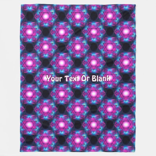 Couverture Polaire Magen Heh fractal (Devant)