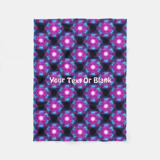 Couverture Polaire Magen Heh fractal (Devant)