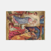Couverture Polaire Magi de Vierge Marie les trois Rois Nativity (Devant (Horizontal))