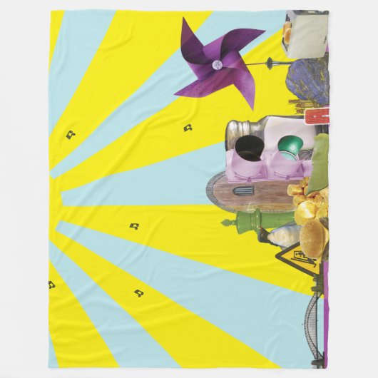 Couverture Polaire Magic City Blanket (Devant)