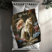 Couverture Polaire Magical Fairytale Unicorn Nursery ou Ado