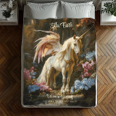 Couverture Polaire Magical Fairytale Unicorn Nursery ou Ado