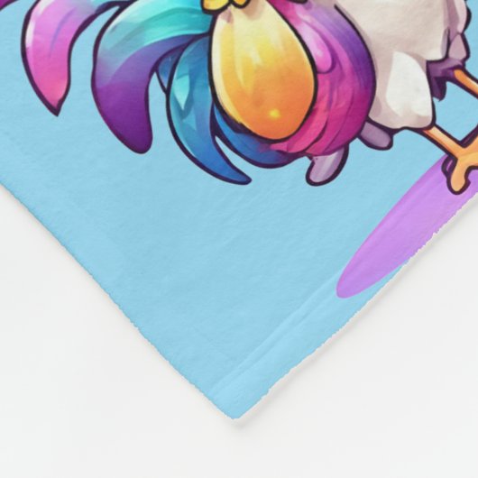 Couverture Polaire Magical Rooster Boys Fleece Blanket (Coin)