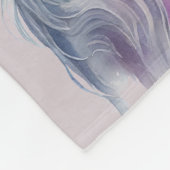 Couverture Polaire Magical White Gold Horn Unicorn  (Coin)