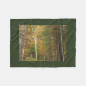 Couverture Polaire "Magie d'automne" (Devant (Horizontal))