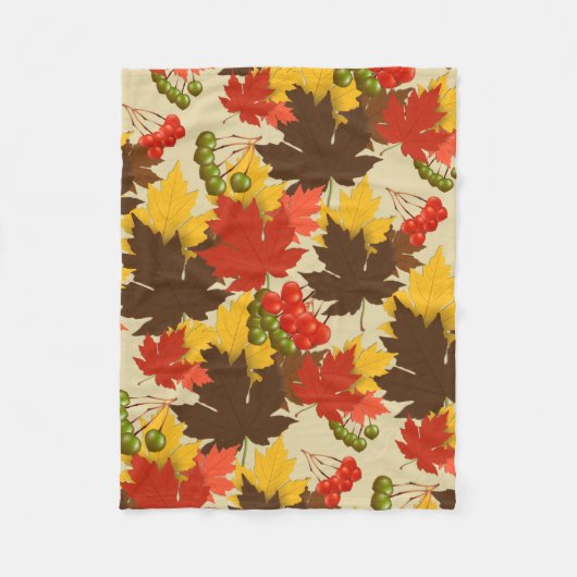 Couverture Polaire Magie d'automne (Devant)