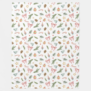 Couverture Polaire Magie de Noël