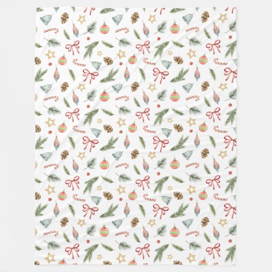 Couverture Polaire Magie de Noël (Devant)