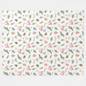 Couverture Polaire Magie de Noël (Devant (Horizontal))