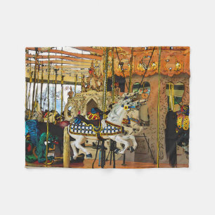Couverture Polaire Magie du carrousel - Merry-go-Round