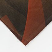 Couverture Polaire Magie du matin Art Abstrait (Coin)